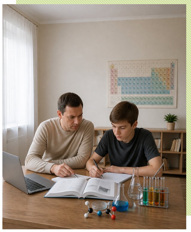 Репетитор по химии 8 класс в Фурманове по цене от 1223 р. | Репетитор-Фрв